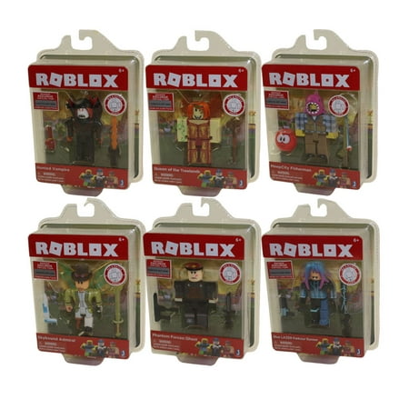 Jazwares Roblox Single Figure Packs Set Of 6 Queen Vampire Fisherman Parkour Ghost 1 - jazwares legends of roblox six figure pack