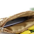 thumbnail image 4 of Bolsas tejidos a mano para mujer, cartera tipo sobre con flores de margaritas bohemias, cartera de vacaciones Likrtyny Para Estrenar, 4 of 8