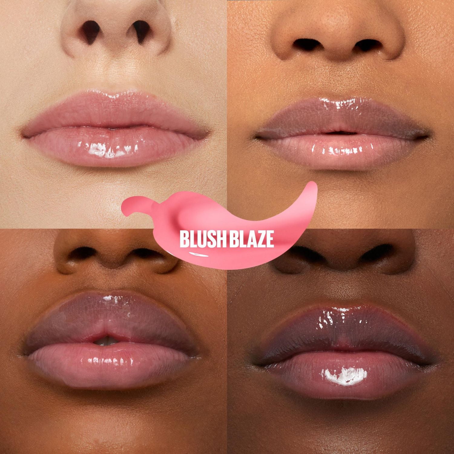 Brillant à lèvres Lifter Plump de Maybelline New York, effet repulpant, fini diaphane, sensation de chaleur intense, 5,4 ml