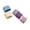 C, variant on bestolf Women Hair Ties Pure Color High Elasticity Hair Ropes Large Stretchy Hair Bands Ponytails Braids Hair Accessories (F )
