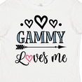 thumbnail image 4 of Inktastic Gammy Loves Me Grandchild Girls Toddler T-Shirt, 4 of 5
