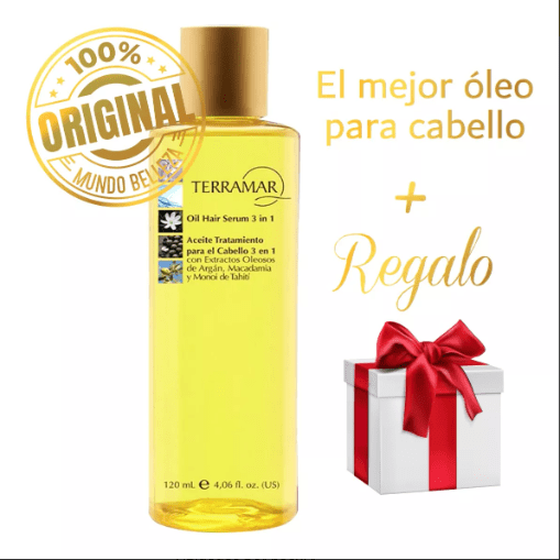 Aceite Para El Cabello 3 En 1 Terramar 120 Ml