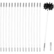 thumbnail image 1 of Kit de chimenea, juego de drenaje de barrido, herramienta de limpieza de conductos de humos para conductos de ventilación, incluye Flexible Sincero Hogar, 1 of 2