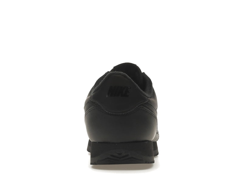 Nike Men's Cortez Basic Leather Triple Black Shoes, from StockX