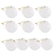 thumbnail image 4 of 10 Piezas De Adornos De Sublimación Espacios En Blanco Joyería Colgante De Cerámica Llaveros, 4 of 9