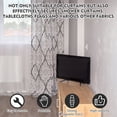 thumbnail image 4 of VEGCOO 8PCS Magnetic Shower Curtain Weights, Plastic Coated Waterproof Heavy-Duty Magnets, Stop Curtain Flapping for Bathroom, Outdoor Curtains, Tablecloths & Flags (White), 4 of 7