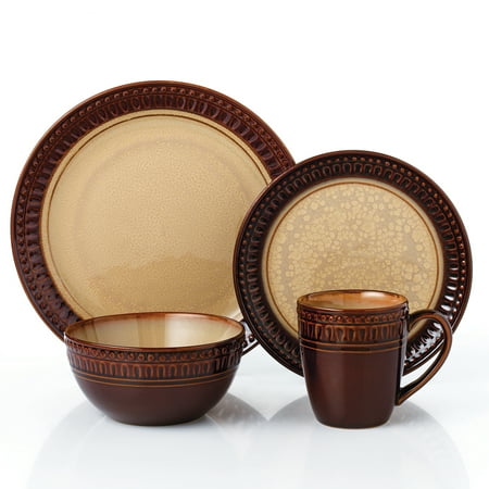 

Lorren Home Trends 16 Piece Stoneware Set-Mojave
