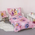 thumbnail image 1 of Disney Pretty Princess Toddler Bed, 4 Piece Set, Pink, 1 of 2