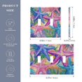 thumbnail image 2 of Yayeee Toggle Light Switch Wall Plate 3-Gang 6.37"x4.48" Decorative Outlet Cover, Gradient Starfish Pattern, 2 of 7