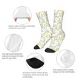 thumbnail image 3 of Honeii Moon And Rabbit Print Children's Colorful Socks,Unisex Kids and Toddlers' Cushioned Sock,Kids Athletic Crew Socks,for Everyday Wear and Sports, 3 of 5