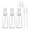 50ml-3PC, variant on Clear Fine Mist Spray Bottle 3.4oz / 100ml Refillable Plastic Spray Bottle for Hair, Cleaning, Plants, Skincare, Perfume, Mini Travel Spray Container Leak Proof Empty Spray Bottle 1 Pack