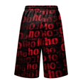 thumbnail image 4 of JoveMarine Men's Loose Fit Cargo Shorts Halloween - Work Shorts with Pockets & Print, Knee-Length Relaxed for Holiday & Daily,Black L, 4 of 6