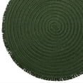 thumbnail image 3 of Dainty Home Set of 6 Placemats | Elegant and Durable | 15x15 in Round Woven Non-Slip Washable Place Mats | Tear-Resistant Heat | Resistant Placemats, 3 of 4