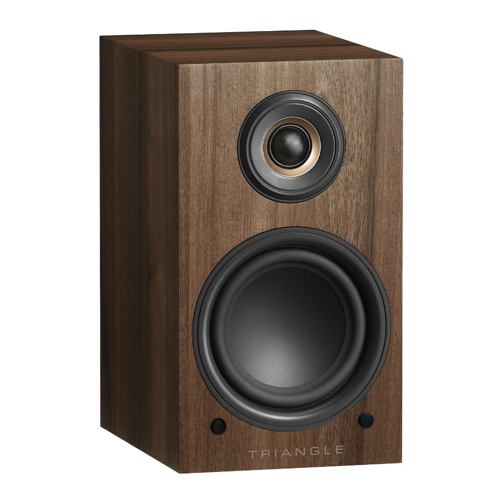 Triangle LN01A Wireless Bluetooth Bookshelf Speakers (Chestnut, Pair)