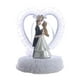 thumbnail image 2 of Adorno de resina para tarta de boda, moderno y sencillo, para novio y novia Amor de cristal grande, 2 of 9