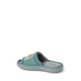 thumbnail image 5 of Dearfoams Kid's Lennox Happy Camper Knit Shower Slide House Slipper, 5 of 5