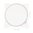 thumbnail image 2 of PAMINGONO 2Pcs Round Diy Craft Paper Making Frame for Beginners Khaki, 2 of 6