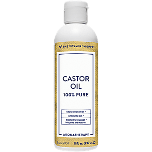 100 Pure Castor Oil  Topical Massage Oil for Soft Skin (8 Fluid Ounces)