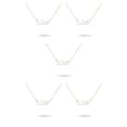 thumbnail image 1 of sweethay Letra inglesa constelaciones tema zodiaco collar Ins colgante para amante amigo Festival cumpleaños regalos Capricornio oro Type8 NO8 sweethay CBP216298, 1 of 5