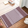 thumbnail image 2 of COZY TRENDS Burgundy Kitchen Mat, 18" x 30", Non-Slip, 2 of 4