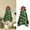 Green, variant on Wall Hanging Christmas Tree, Realistic Easy Setup Artificial Christmas Tree Holiday Decor Party Favor (Green)