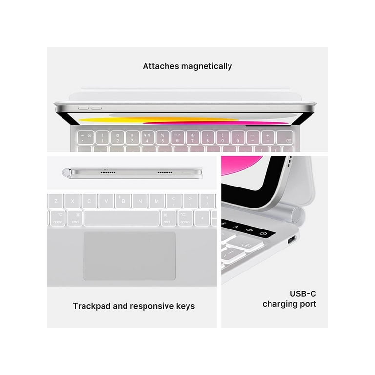 Apple Bluetooth Keyboard Case With Trackpad for iPad 10th