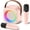 Pink, variant on VOLIVO Mini Karaoke Machine, Portable Bluetooth Speaker with 2 Wireless Microphones for Kids & Adults