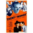 thumbnail image 2 of Enemy Of Woman Us Poster Bottom From Left: Claudia Drake Donald Woods 1944 Movie Poster Masterprint, 2 of 2