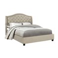 thumbnail image 1 of Gabriel King Platform Bed, Beige, 1 of 2