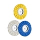 thumbnail image 2 of Juego de pulidoras de vías respiratorias de 8 pulgadas, rueda pulidora de color naranja, rueda pulidora de color azul grueso, 2 of 8