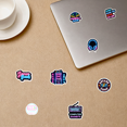 thumbnail image 3 of YEZDIX 35pcs Multicolor Gaming Retro Arcade Neon Stickers Waterproof Vinyl, 3 of 5