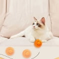 thumbnail image 2 of AMERTEER Clearance Sale! Electric Self Rotating LED Ball USB Rechargeable Gravity Smart Roller Cat Ball Automatic Pet Exercise Toys Cat Interactive Toy Ball, 2 of 6