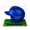 thumbnail image 3 of Versatile Deluxe Clear Acrylic Display Case - Medium Rectangle Box with Orange Risers and Turf Base 12.25" x 10" x 10.5" (A012-OR), 3 of 7