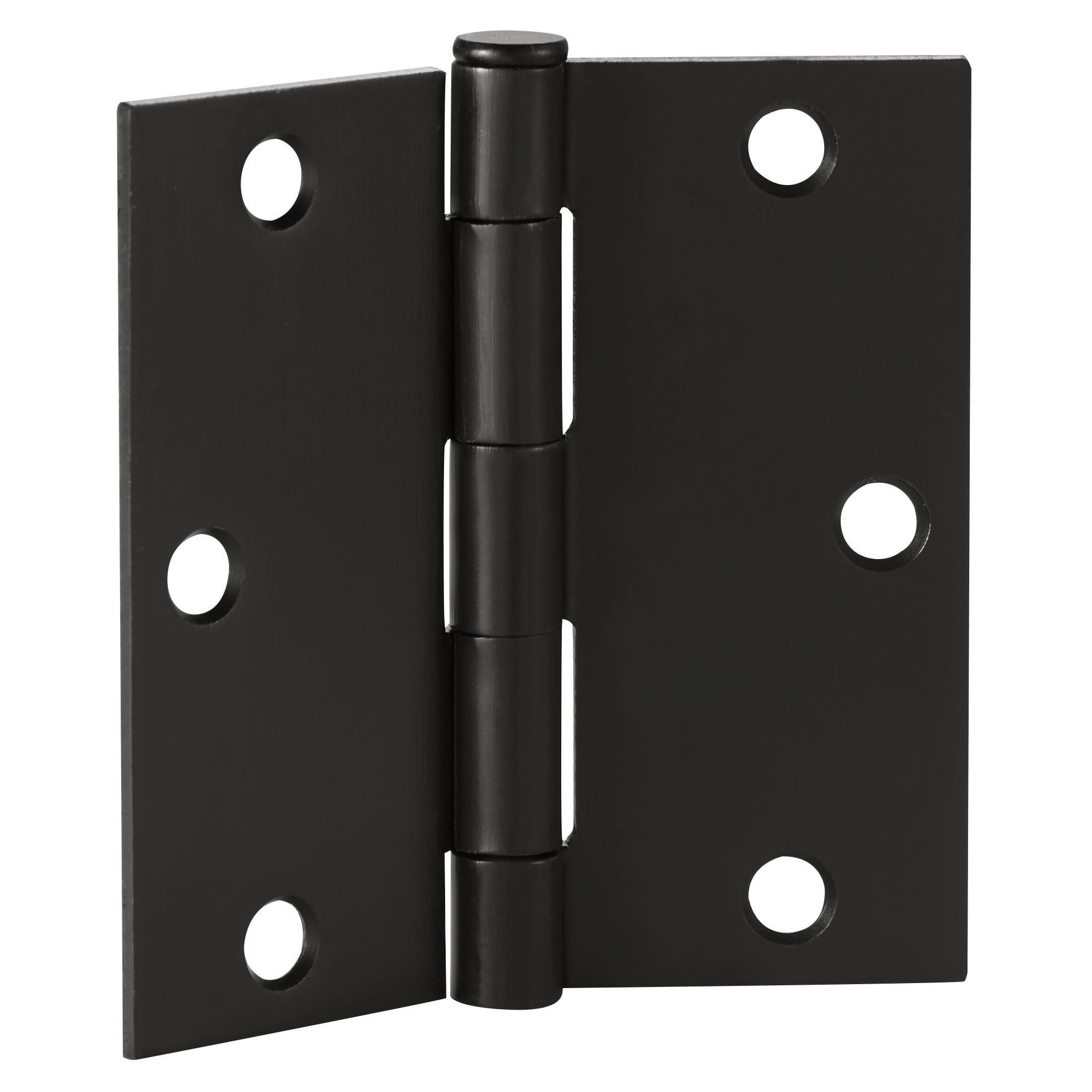Design House 3-Pack 3.5" x .125" x 3.5" Square Butterfly Interior/Exterior Door Hinges, Oil Rubbed Bronze