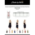 thumbnail image 2 of Made by Olivia Women's Summer Casual Self Tie Strap Sleeveless Flare Beach Tube Dress (Made In USA), 2 of 6