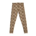 thumbnail image 2 of Summer Brown Leggings workout clothes for Jogger pants Sports pants woman Womens Leggings, 2 of 6
