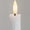 White Drip, variant on Rosnek 6/12Pack Flameless Taper Candles 7.5 inch Battery Operated LED Window Candles Plastic 3D-Wick Dripping-Wax Effect Flameless Candlesticks for Christmas Home Wedding Decor
