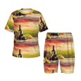 thumbnail image 1 of Easygdp Verres à Vin Rouge pour Pyjama Court et à Manches Courtes pour Enfants, 2 Pcs-TG, 1 of 6