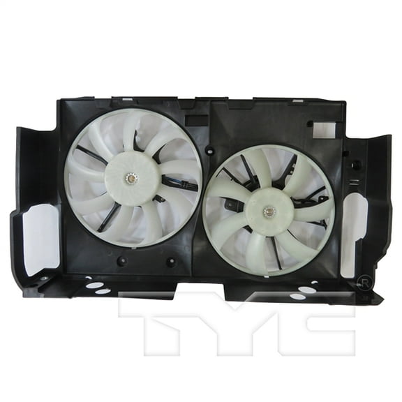TYC 624500 Dual Radiator And Condenser Fan Assembly Fits select: 2015-2020 LEXUS NX