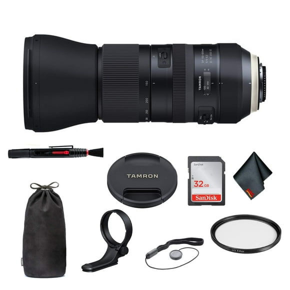 Tamron SP 150-600mm f/5-6.3 Di VC USD G2 for Nikon F (Intl Model) Model Bundle +