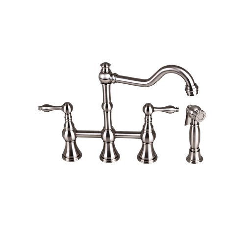 Fontaine by Italia Bridge Faucet with Side Spray