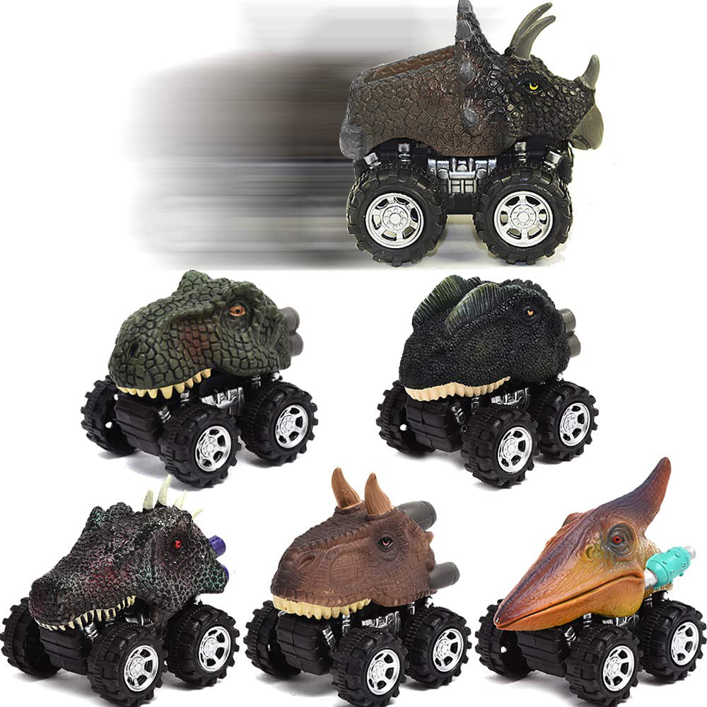 Pull Back Dinosaur Vehicle Cars Boys Girls Great Toys Gift Kids Party Favor