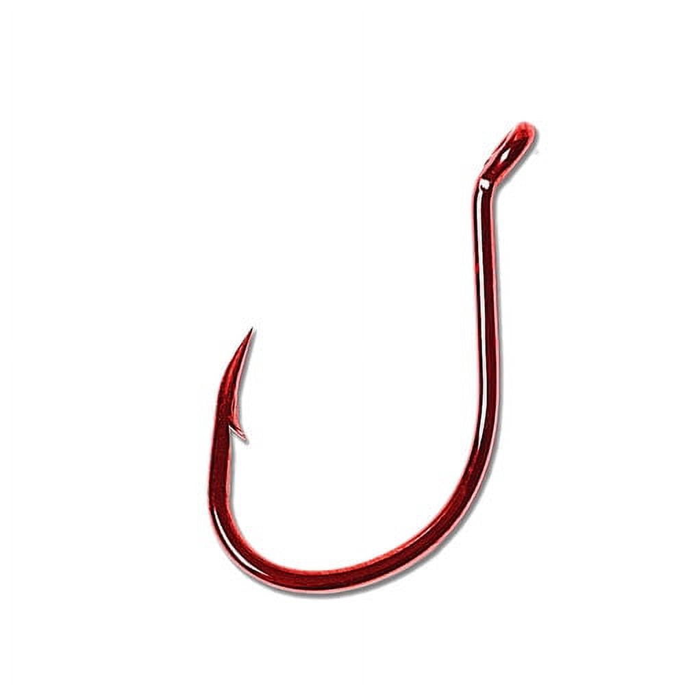 Lazer Sharp L1RGH-6 Octopus Short Shank Hook, Red, Size 6, 11 Pack