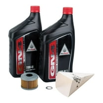 Tusk 4-Stroke Oil Change Kit Pro-Honda GN4 10W-40 for Honda TRX 400EX 1999-2008