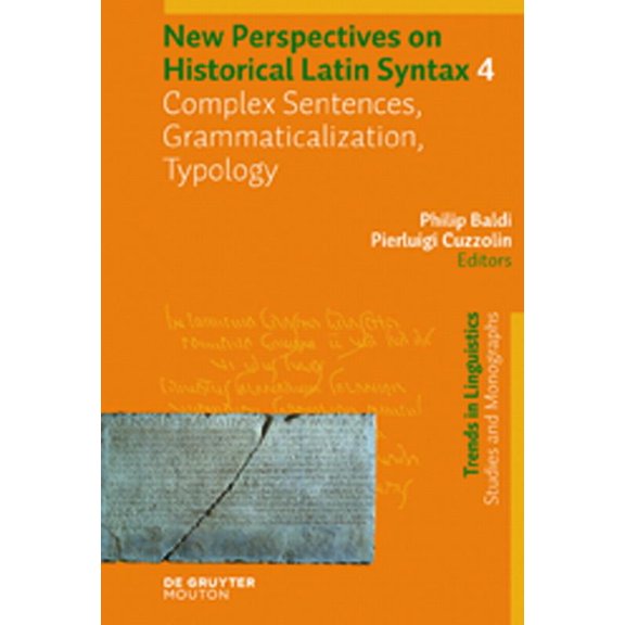 Trends in Linguistics. Studies and Monog Complex Sentences, Grammaticalization, Typology, Book 180, (Hardcover)
