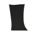 thumbnail image 3 of Sierra Socks Women's Wide Calf Cotton Ankle Socks, Seamless Toe, Black, 3 Pair Pack, 3 of 9