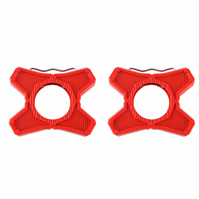 Rabais Chauds, 1 Paire de Pédales de Vélo ABS Convertisseur de Support Plat pour Adaptateur de Pédales Speed play, PENDANE, Rouge