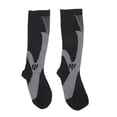 thumbnail image 2 of Breathable Long Compression Socks1 Pair Black Sports Sports Compression Socks Compression Socks Ultimate Comfort, 2 of 5