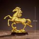 thumbnail image 3 of Estatua moderna de caballo al galope, escultura, figura de resina, arte Feng Shui para porche A, 3 of 7