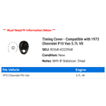 thumbnail image 2 of Timing Cover - Compatible with 1973 Chevy P10 Van 5.7L V8, 2 of 2